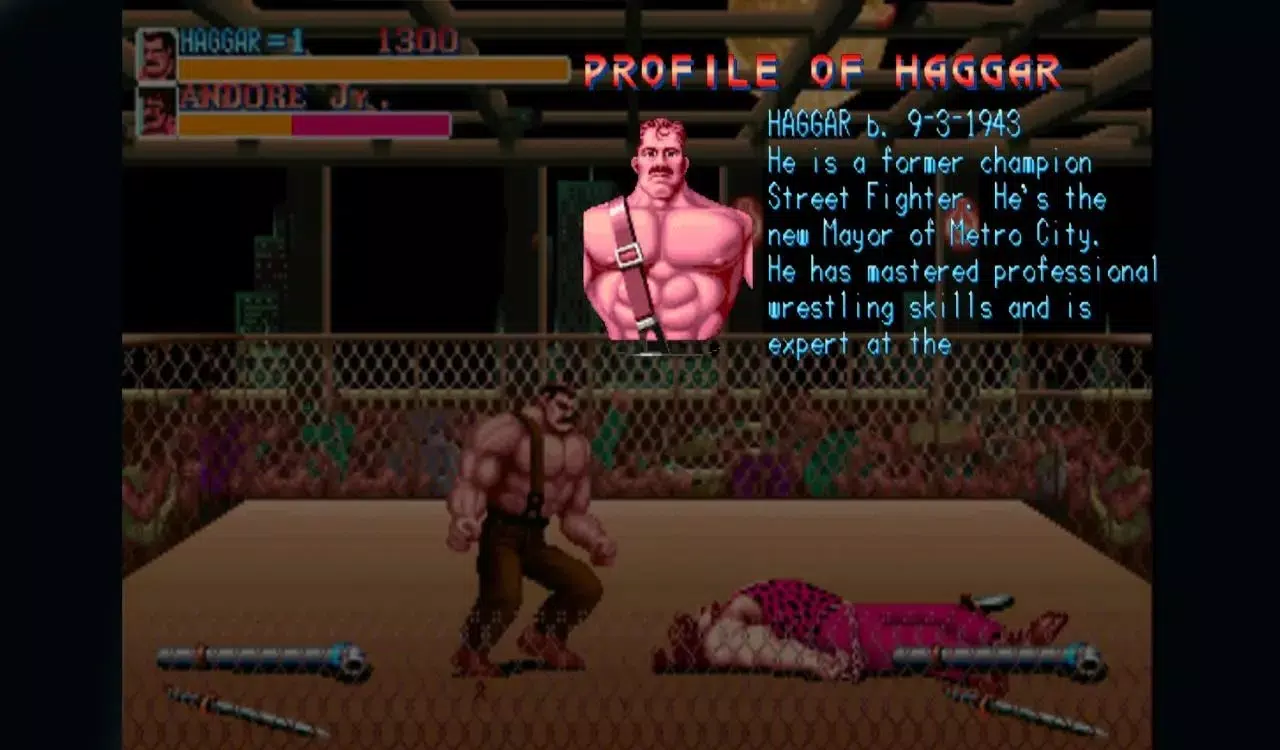 Final fight arcade game 1989 Screenshot 2