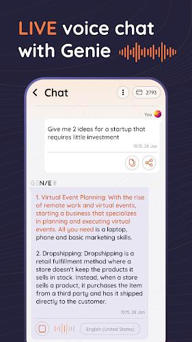 AI Chat & AI Writer - Genie Screenshot 2