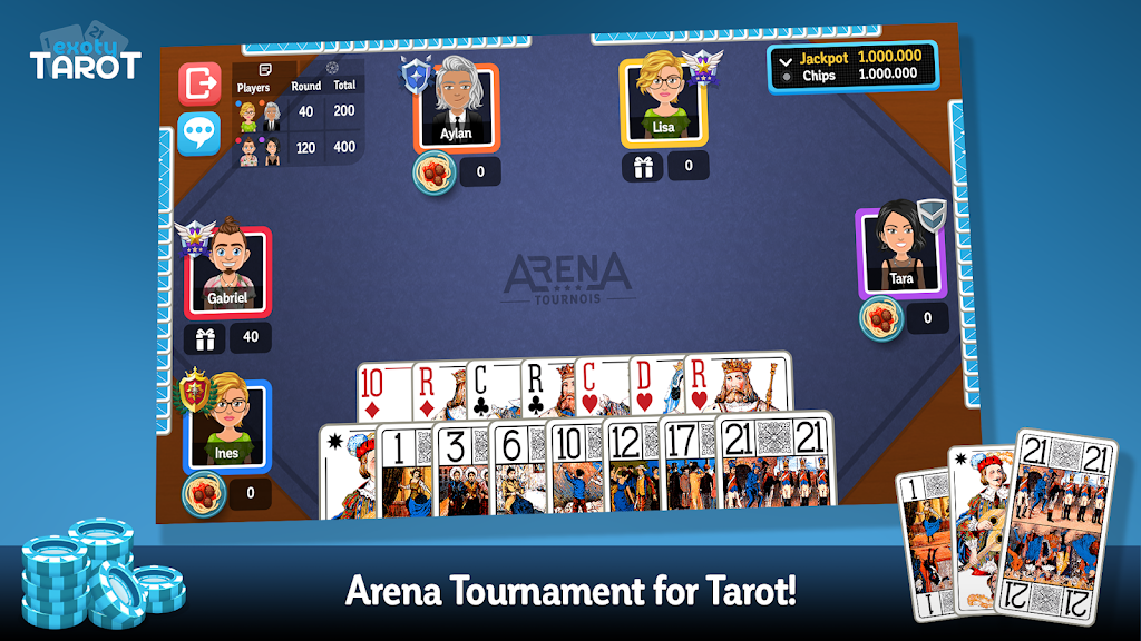Multiplayer Tarot Game Скриншот 2