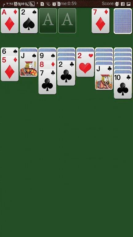 Solitaire New by Mo7mad 螢幕截圖 1