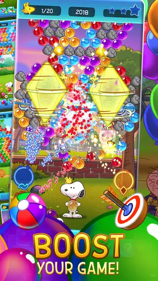 Bubble Shooter - Snoopy POP! Capture d'écran 3