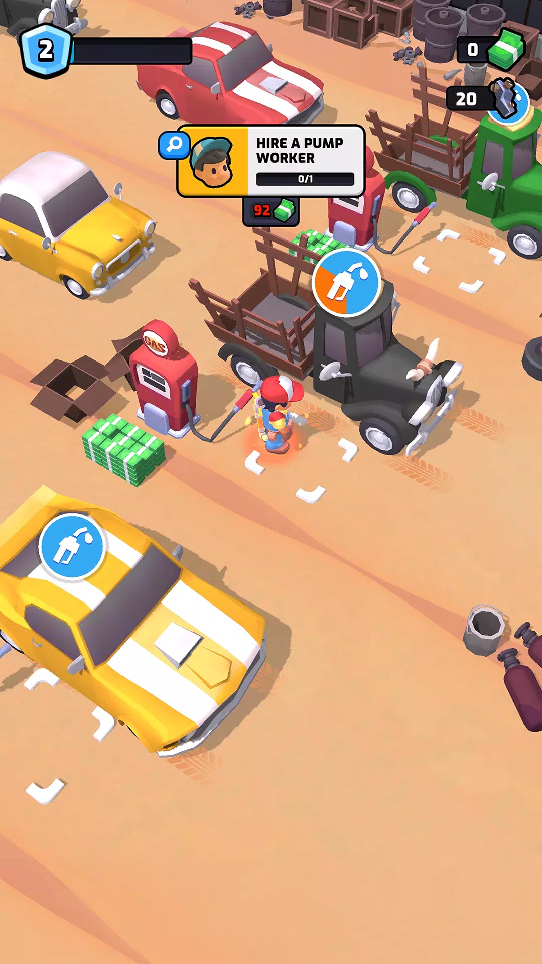 Gas Station Simulator Tycoon Ảnh chụp màn hình 3