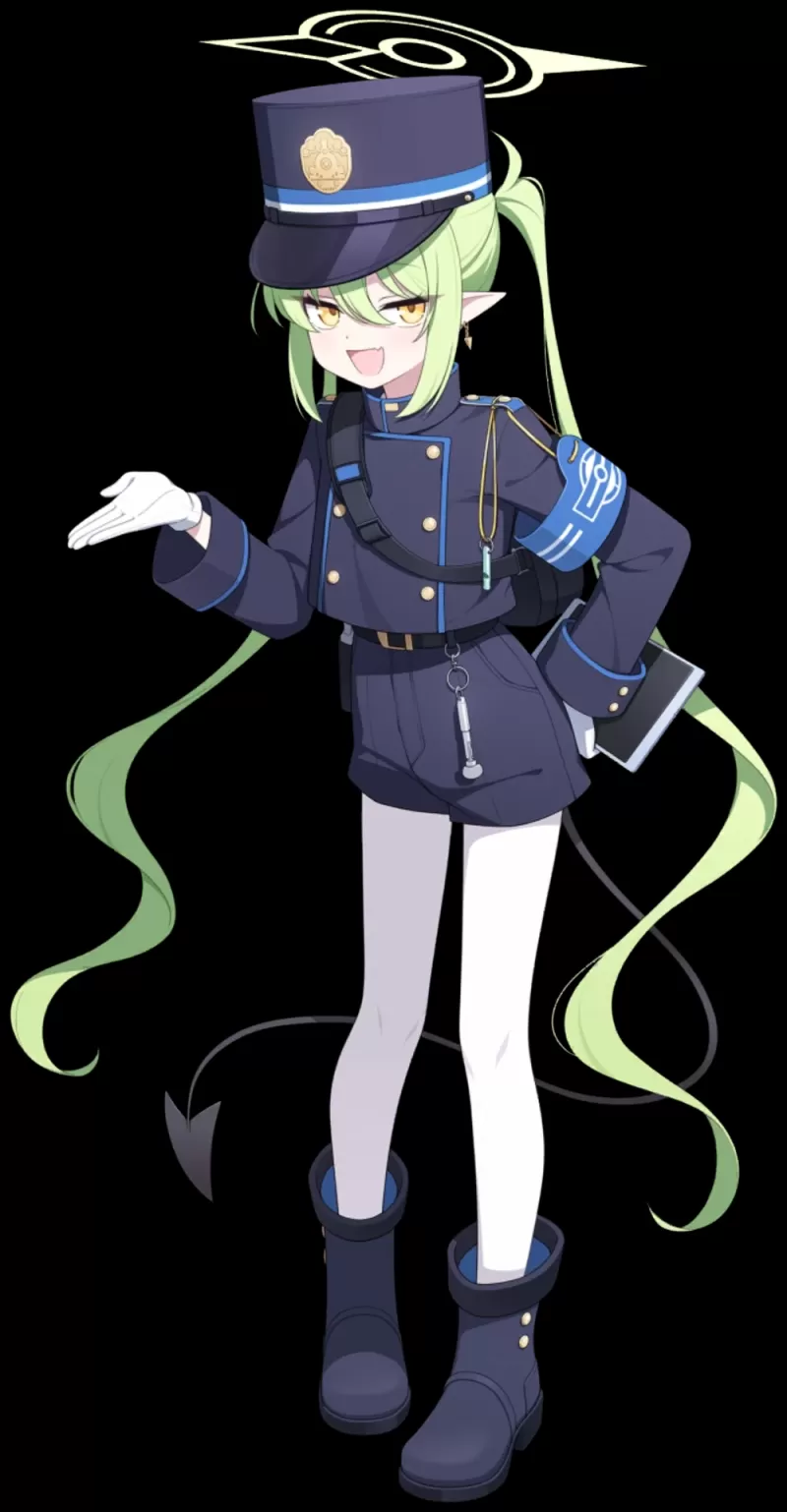 Nozomi, personagem do Blue Archive, em ação