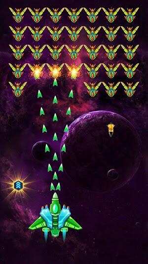 Galaxy Attack Shooting Game Mod APK Última versión