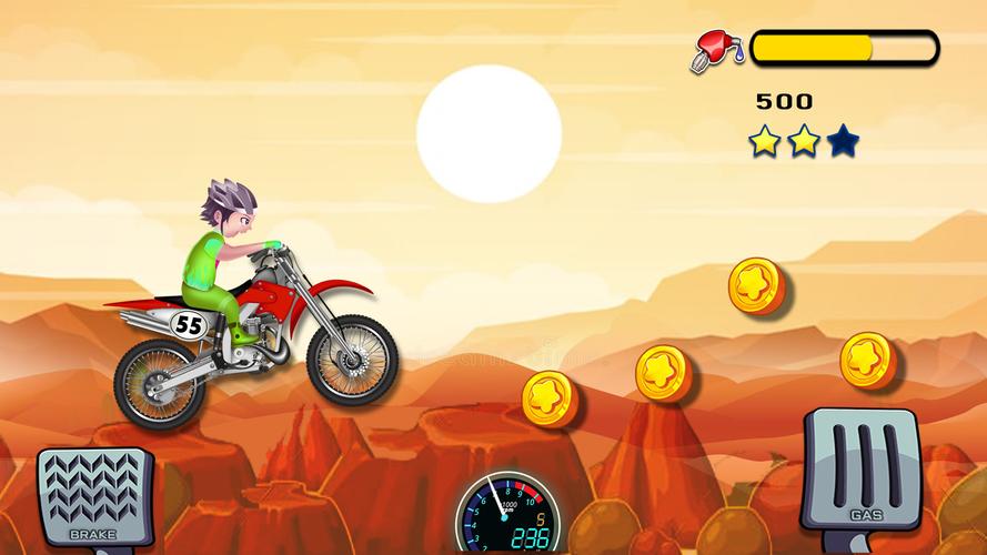 Bike Hill Racing 螢幕截圖 3