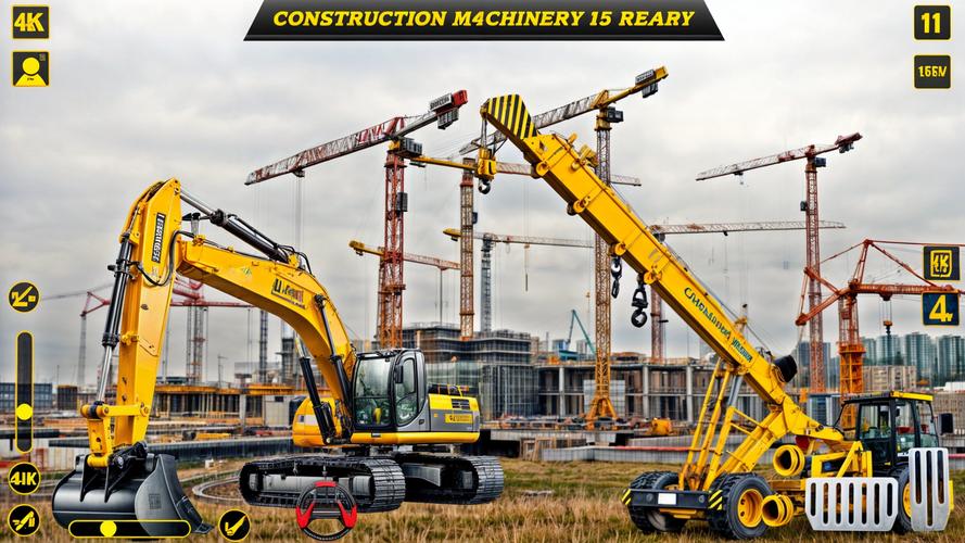Tower Crane Operator Simulator Tangkapan skrin 3