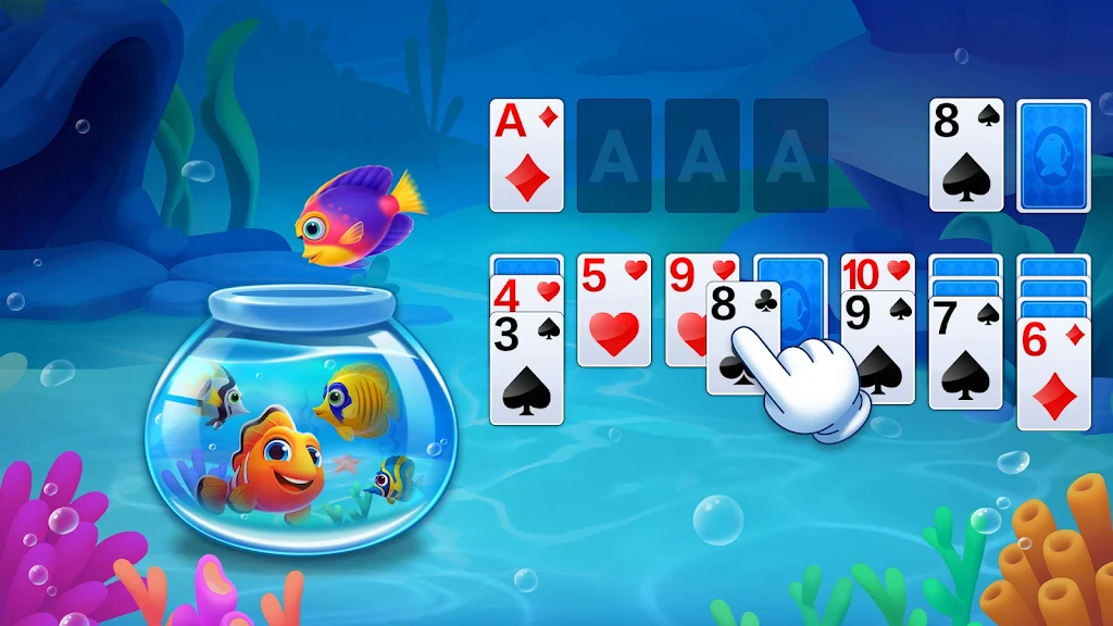 Solitaire Fish 2024 Скриншот 1