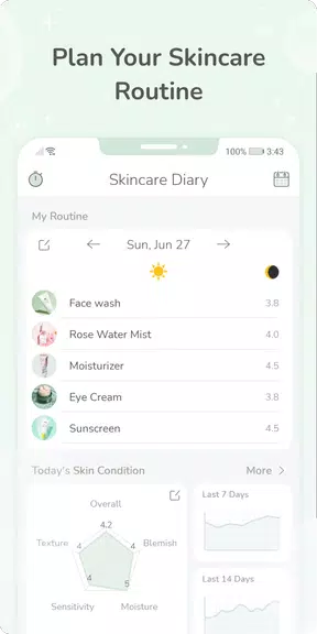 Hautpflege-Routine Screenshot 0