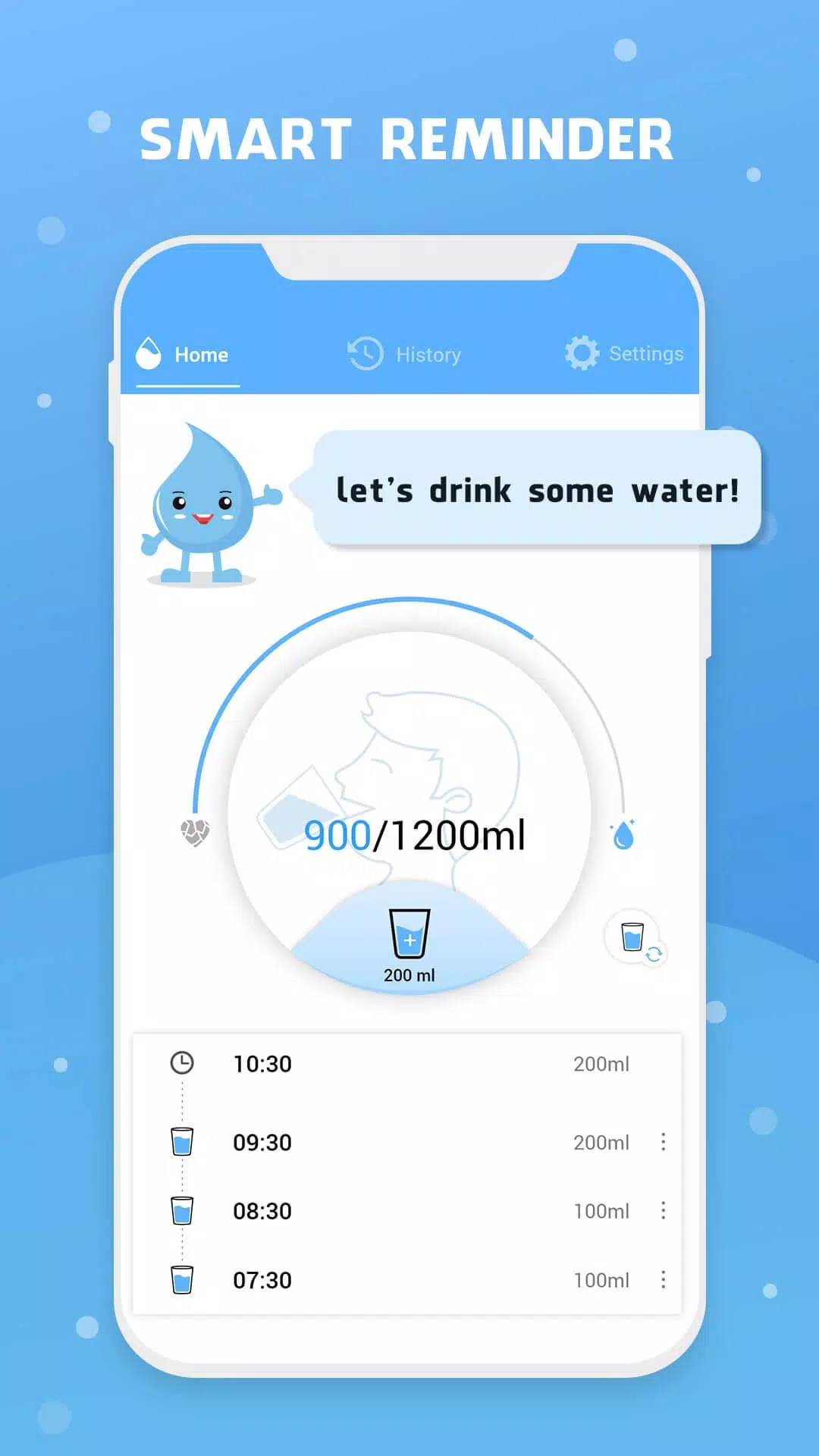 Water Reminder - Remind Drink Screenshot 0