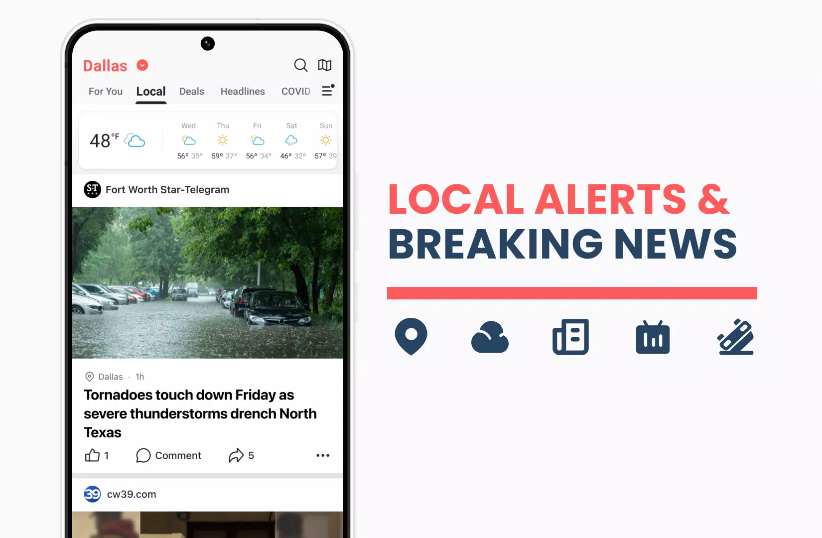 NewsBreak Zrzut ekranu 0