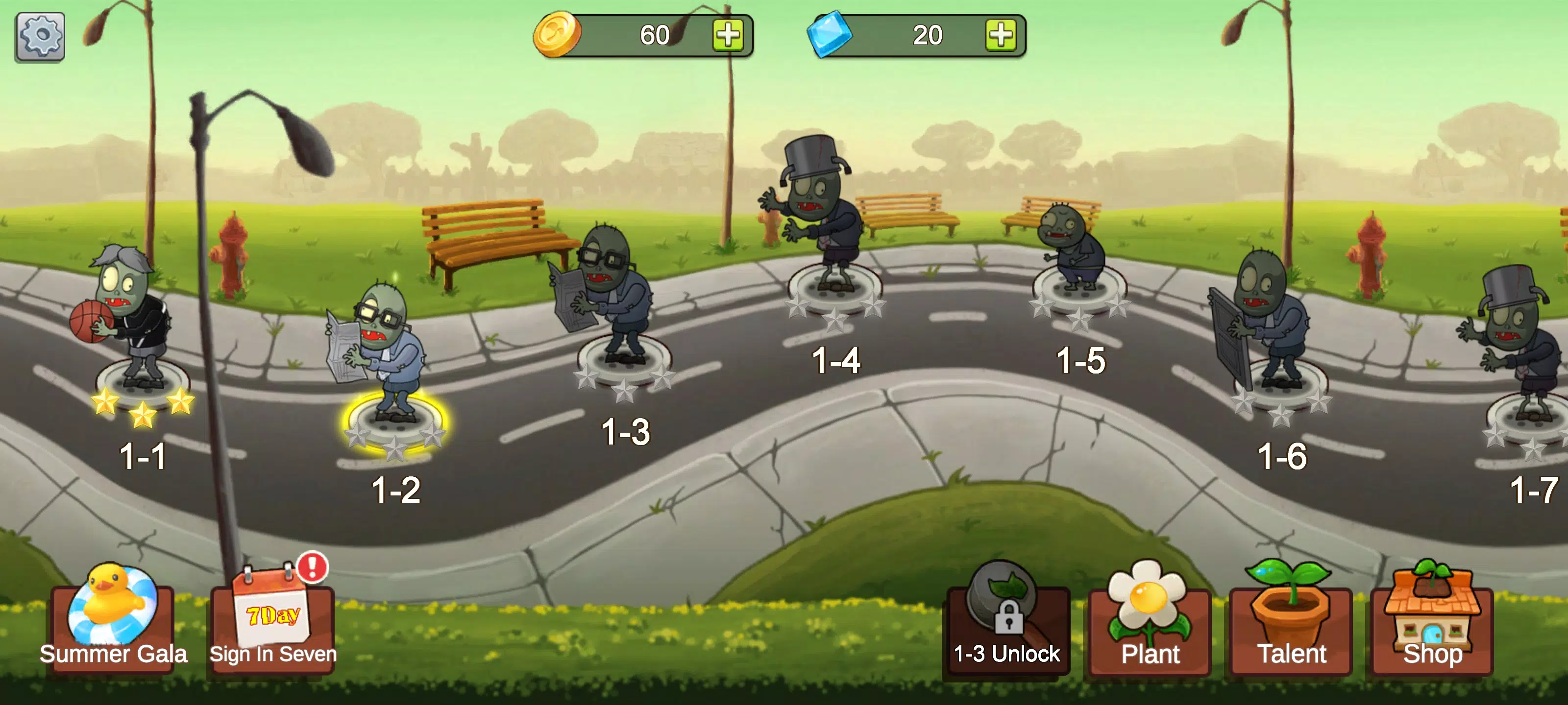 Merge Plants – Defense Zombies ဖန်သားပြင်ဓာတ်ပုံ 0