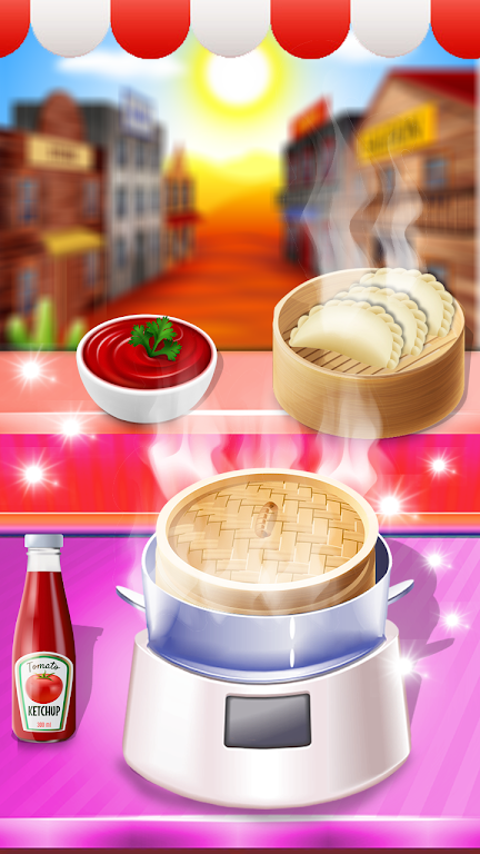 Chinese food games Girls Games Captura de pantalla 1