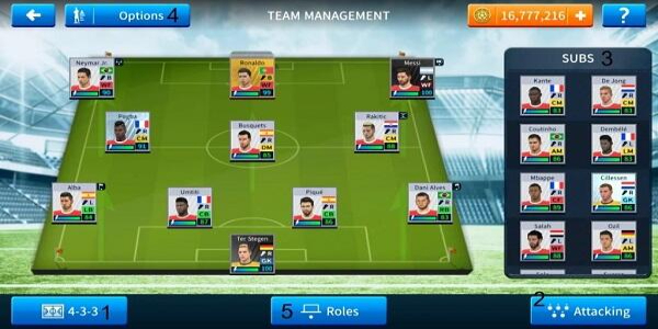 Dream League Soccer 2019 ဖန်သားပြင်ဓာတ်ပုံ 1