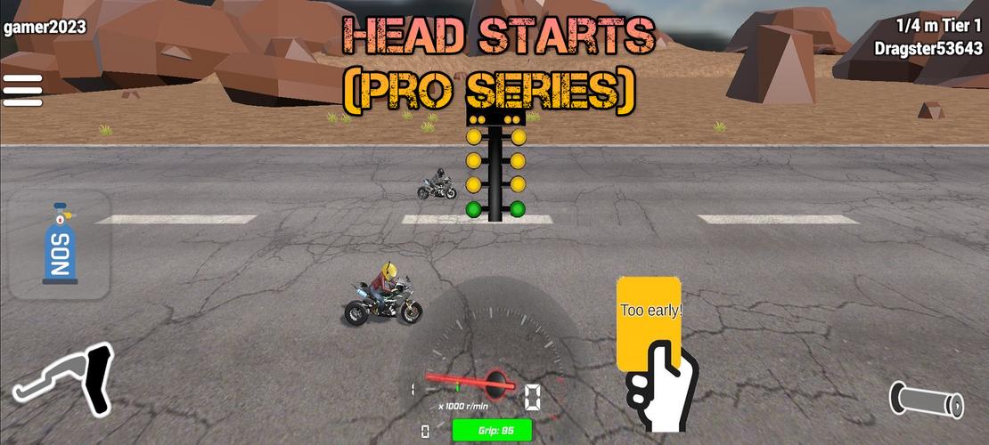 Drag Bikes 3 스크린샷 0