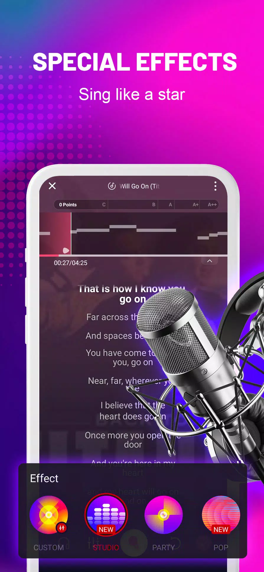 StarMaker: Sing free Karaoke, Record music videos ဖန်သားပြင်ဓာတ်ပုံ 0