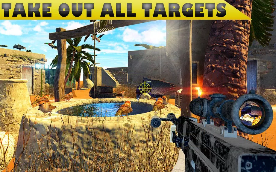 Desert Birds Sniper Shooter 3D Screenshot 3