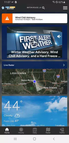 WAFB First Alert Weather 螢幕截圖 0