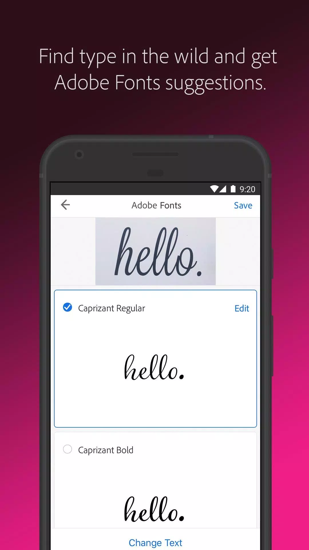 Adobe Capture 螢幕截圖 2