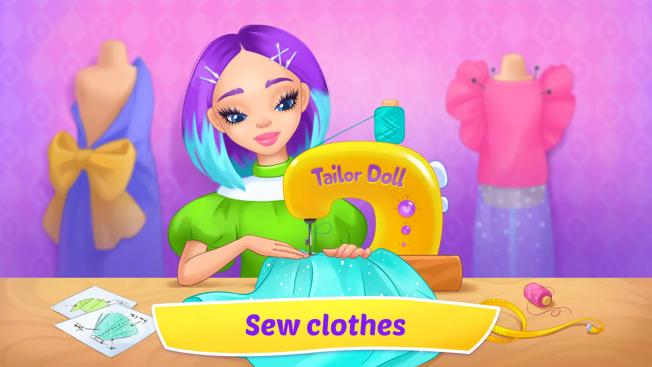 Fashion Doll: games for girls Скриншот 1