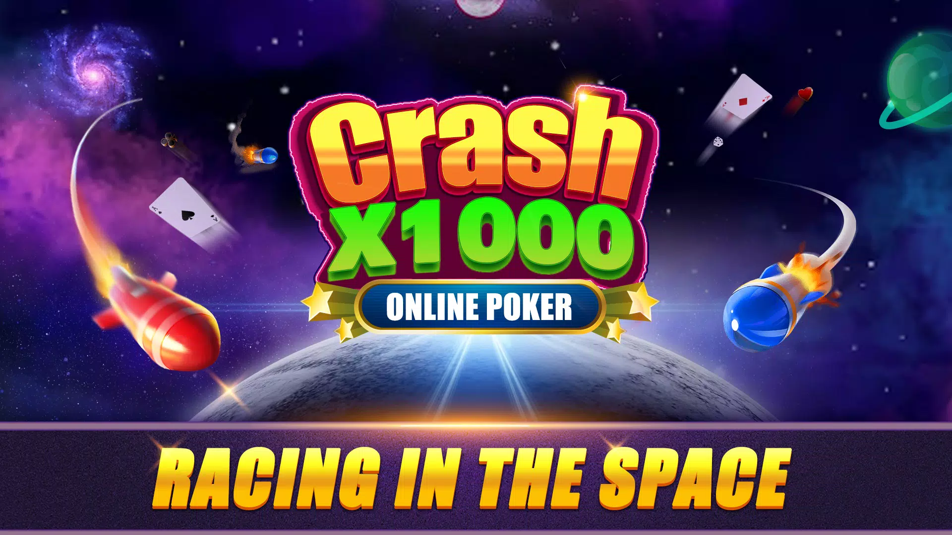 Crash x1000 - Online Poker 螢幕截圖 1