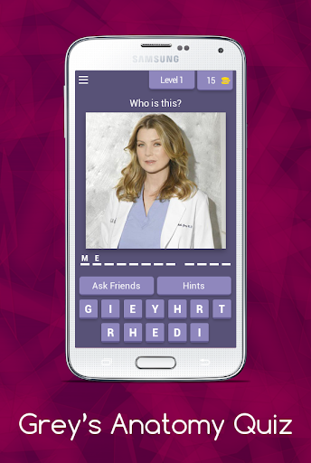 Grey’s Anatomy Quiz - Guess al Capture d'écran 0