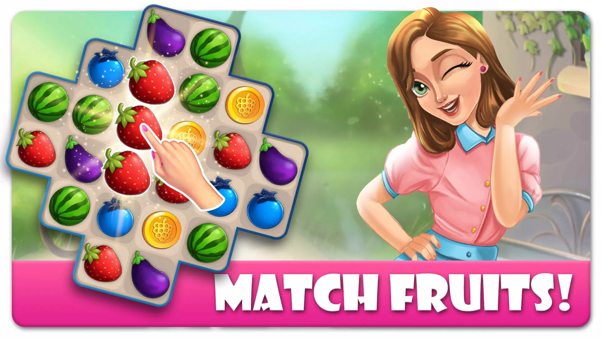 Anna’s Garden: Match 3 Games স্ক্রিনশট 0