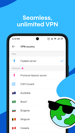 Aloha Navigateur Privé - VPN Screenshot 1