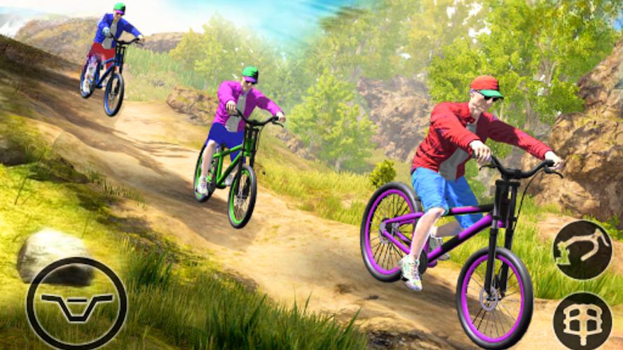 BMX Offroad Racing-Cycle Games Capture d'écran 1