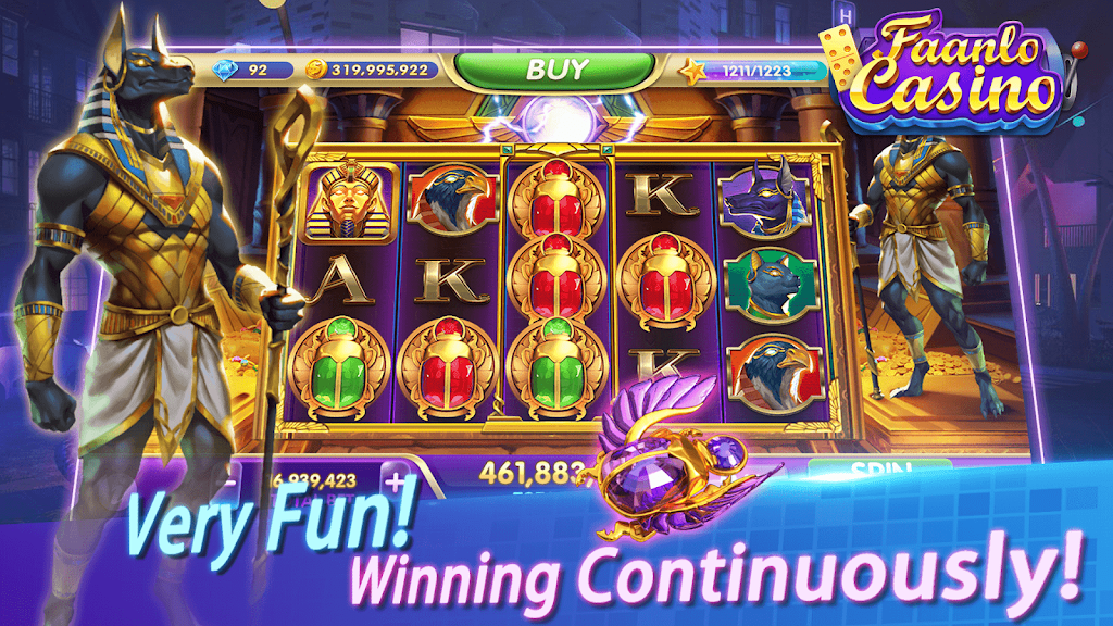 Faanlo Casino - 3D Domino Gaple Slots Online Captura de pantalla 2