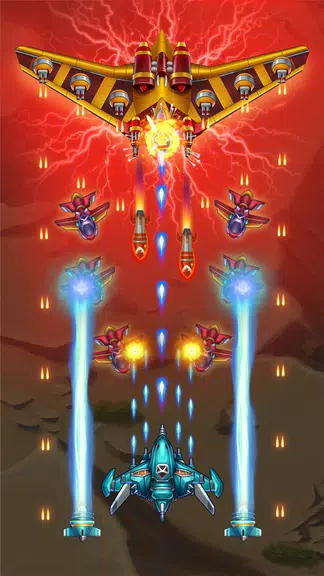 Sky Raptor: Space Shooter Tangkapan skrin 1