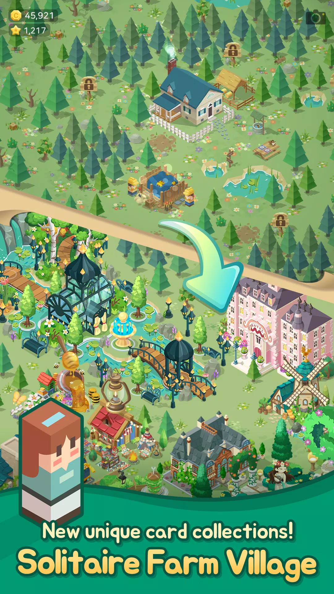 Solitaire Farm Village Screenshot 0