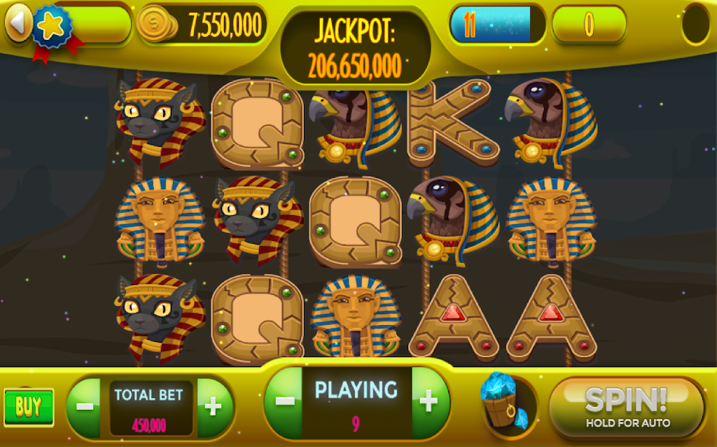 Egyptian Treasures Free Casino Slots Screenshot 0