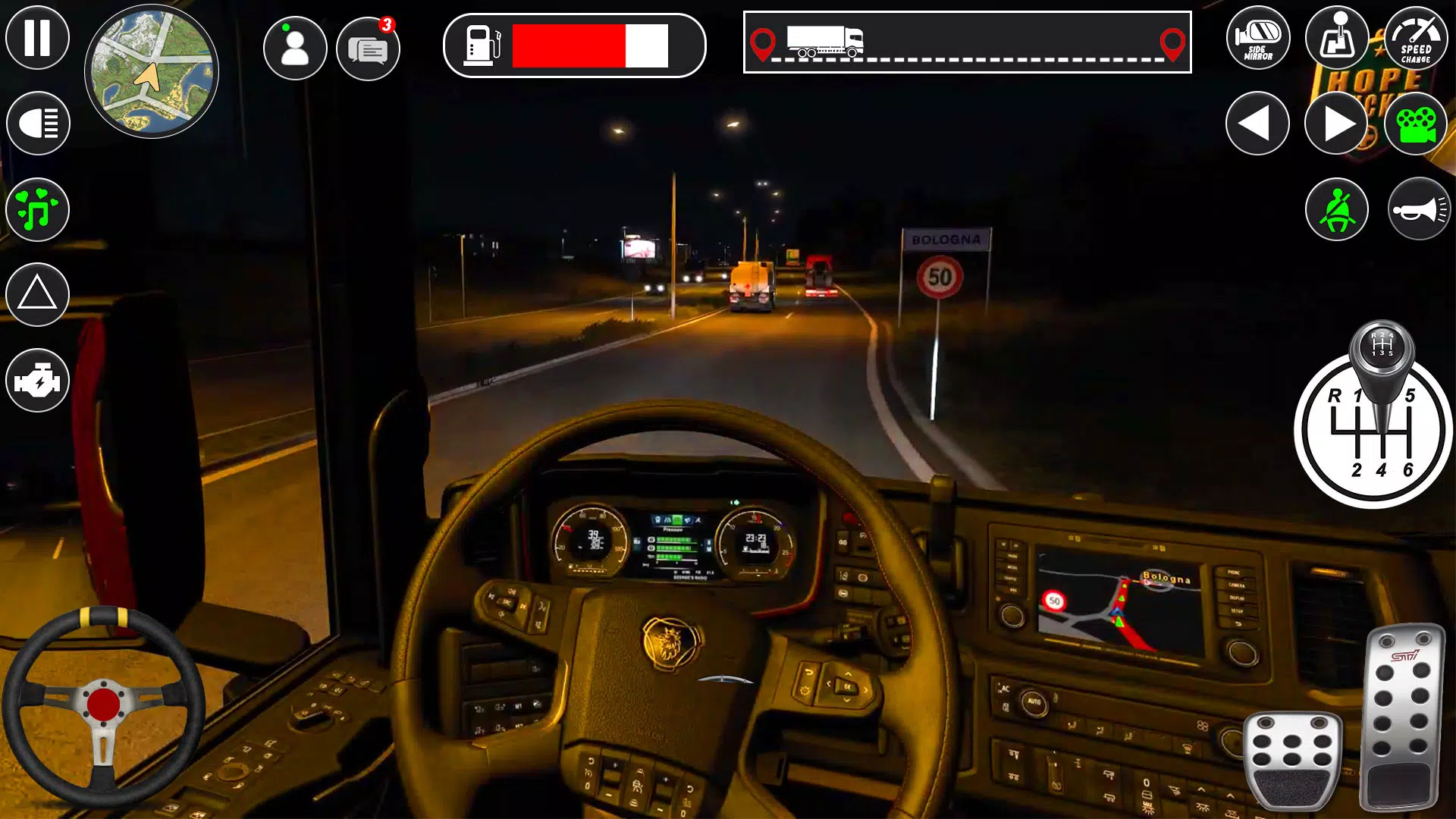 Euro Cargo Truck Simulator 3D Screenshot 1