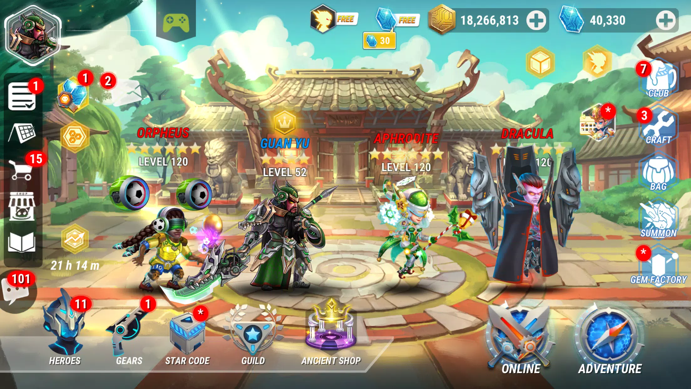 Heroes Infinity 螢幕截圖 0