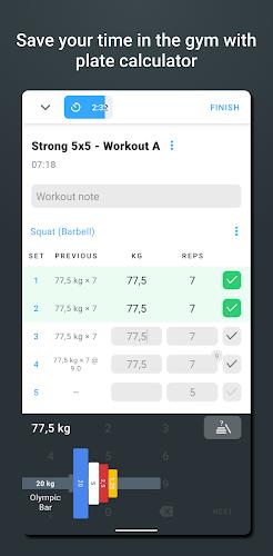 Strong Workout Tracker Gym Log Ekran Görüntüsü 2