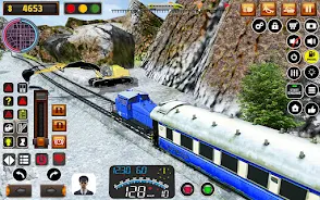 Uphill Train Track Simulator Screenshot 2