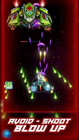 Galaxy Squad: Space Shooter Mod ဖန်သားပြင်ဓာတ်ပုံ 3