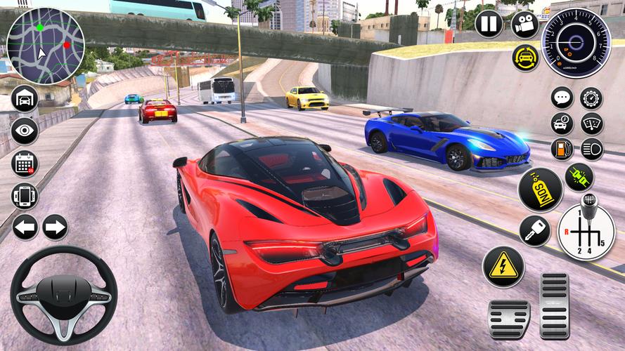 Car Games 3D City Car Driving Ảnh chụp màn hình 3