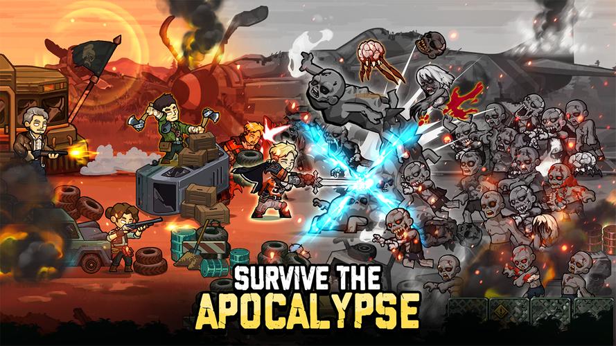 Zombie Warfare: The Death Path Ảnh chụp màn hình 1