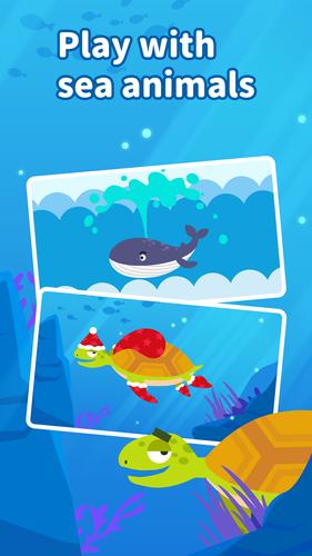Sea Animals：DuDu Puzzle Games Ekran Görüntüsü 3
