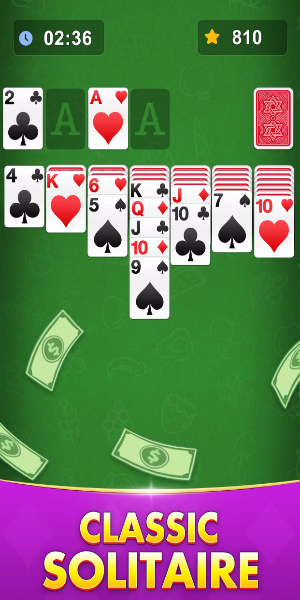 Schermata Solitaire: Play Win Cash 0