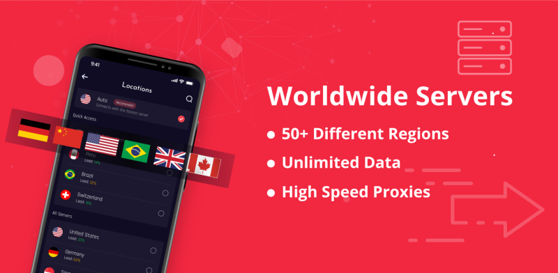 Swing Lite VPN - Secure VPN Ảnh chụp màn hình 3