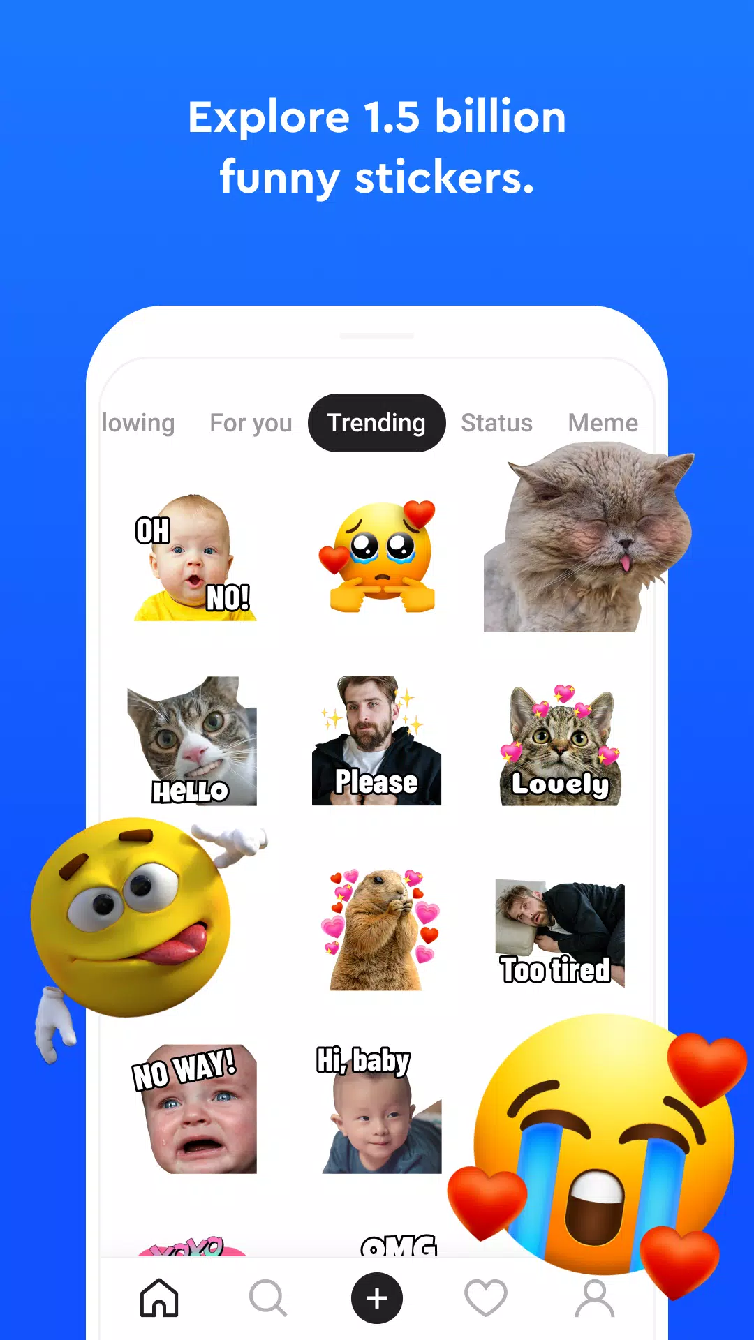 Sticker.ly - Sticker Maker स्क्रीनशॉट 1
