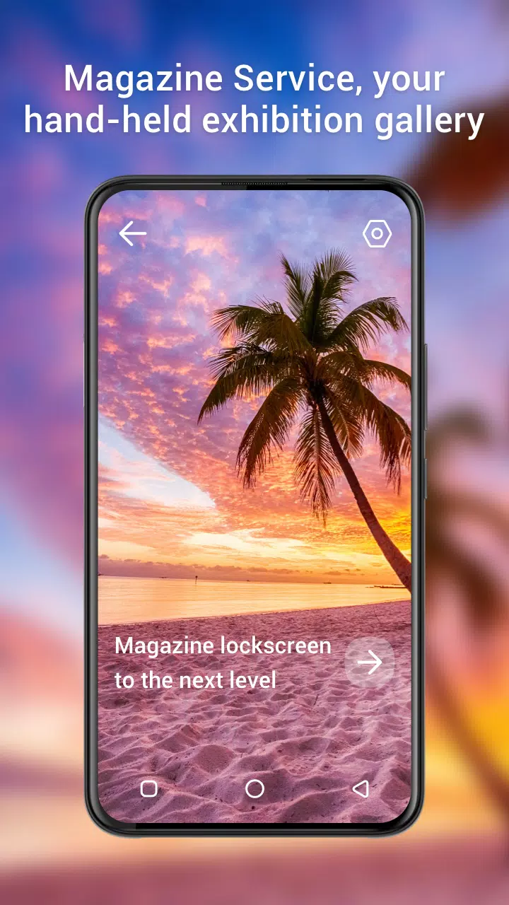 Magazine Lockscreen XOS スクリーンショット 0