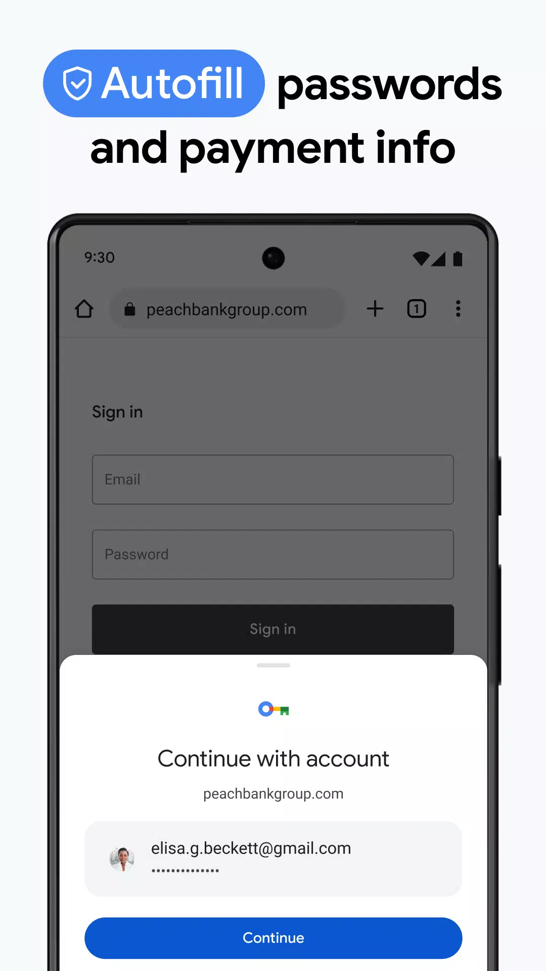 Chrome Beta スクリーンショット 1