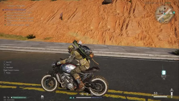 Une fois la moto humaine