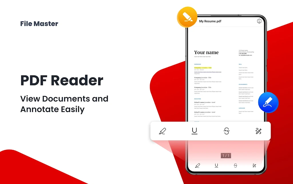 PDF Reader - PDF Scanner スクリーンショット 0