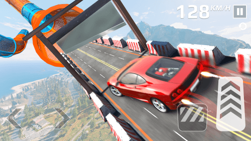 GT Car Stunts 3D Mod स्क्रीनशॉट 1