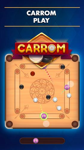Carrom Board - Disc Pool Game 螢幕截圖 0