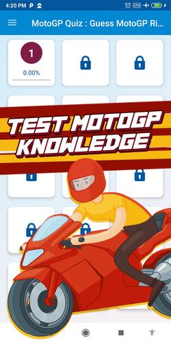 motor racing quiz Screenshot 1